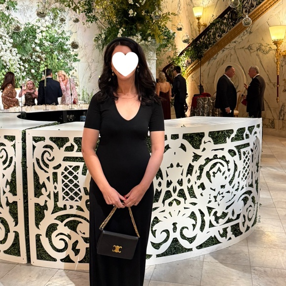 Worn once formal v-neck maxi dress - Picture 3 of 3